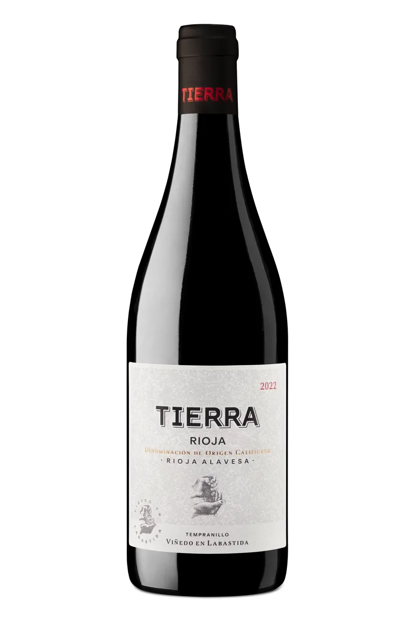 Botella de Tierra Crianza de Bodegas Tierra — D.O.Ca. Rioja, vino de municipio de Labastida