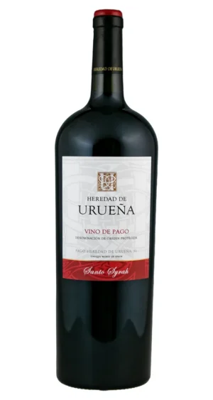 Botella de Santo Syrah — Heredad de Urueña 75 cl