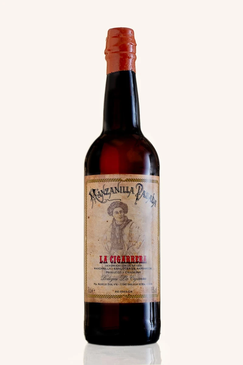 Botella de Manzanilla Pasada La Cigarrera 75 cl — D.O. Manzanilla-Sanlúcar de Barrameda