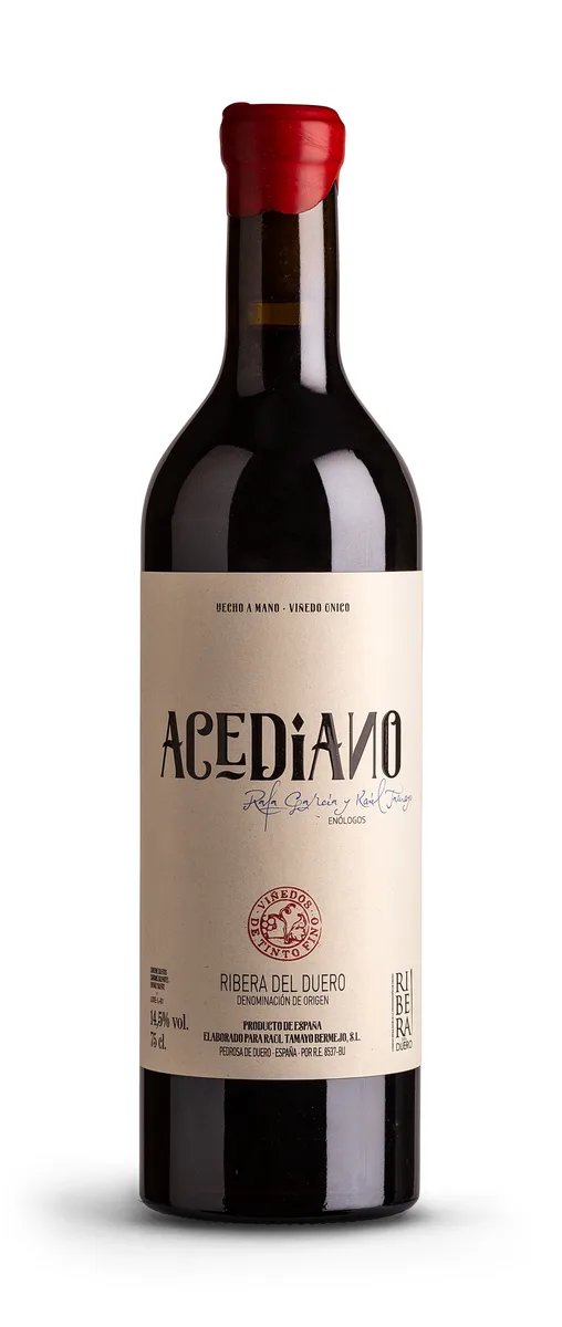 Botella de Acediano — Viñadores del Calcáreo Castellano 75 cl