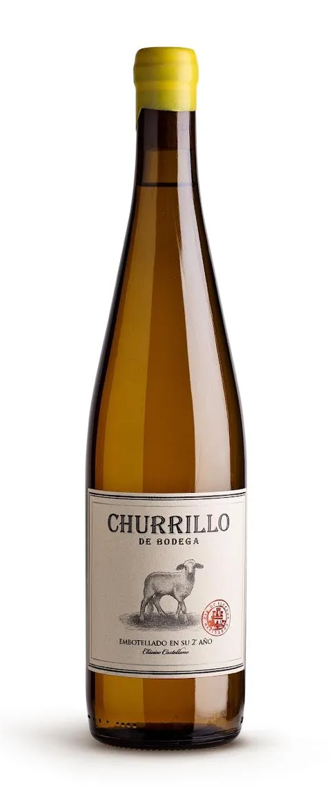 Botella de Churrillo Blanco — Viñadores del Calcáreo Castellano 75 cl